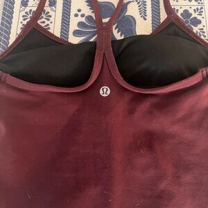lululemon athletica Women's Maroon Sports Bra
